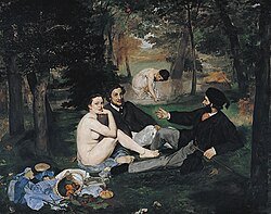 Édouard manet le déjeuner sur l'herbe
